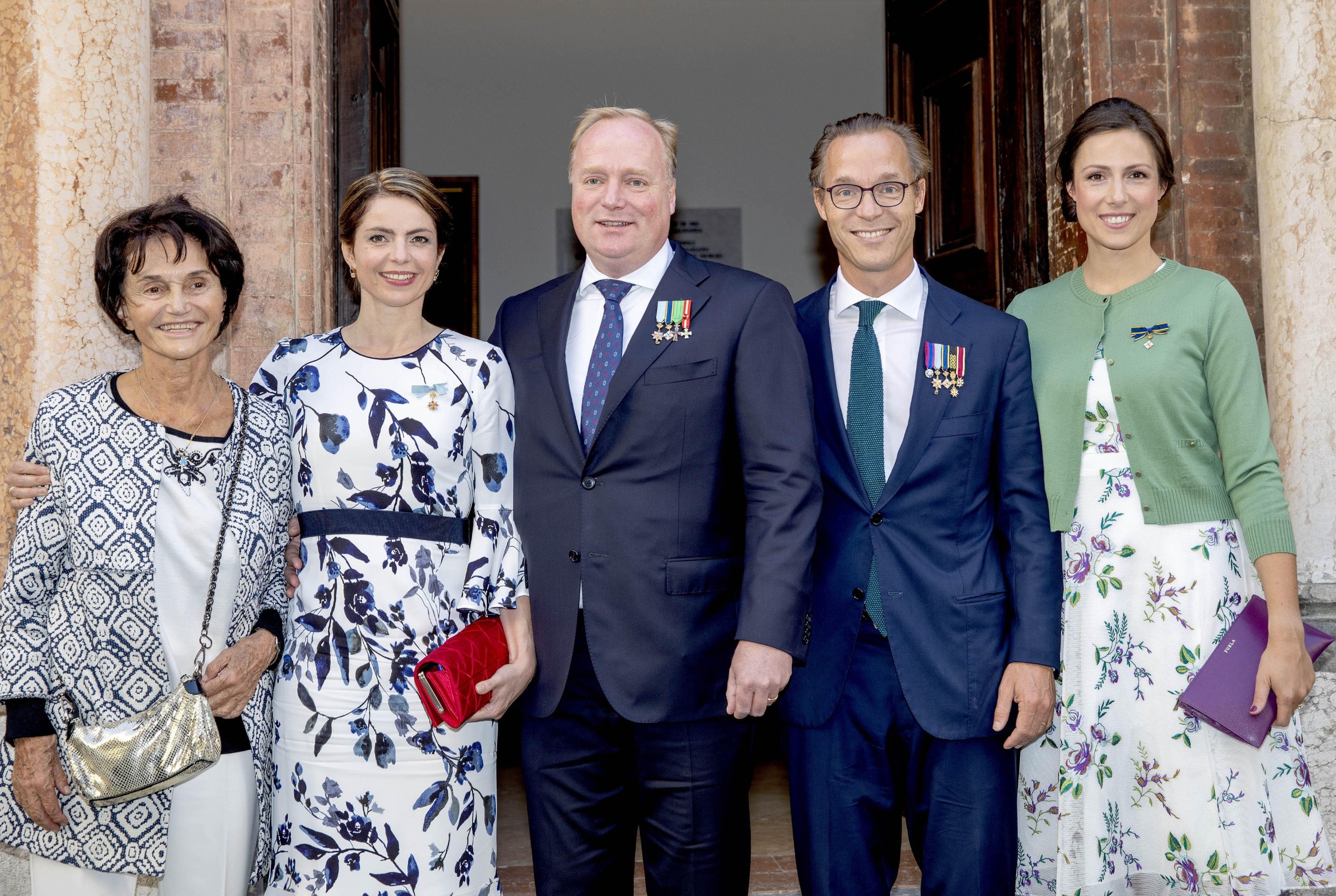 29-09-2018 Parma Family de Bourbon de Parme visiting the Steccata church in Parma, Italy. Prince Carlos de Bourbon de Parme and Princess Annemarie and Prince Jaime and Princess Viktoria
Aunt princess Maria Teresa

Start of missions commissioned by Don James Schianchi and Don Rosolo Tarasconi and ceremony awards (decided in Sacrestie van de Steccata)

., Image: 389198705, License: Rights-managed, Restrictions: , Model Release: no, Credit line: PPE/face to face / Face to Face / Profimedia